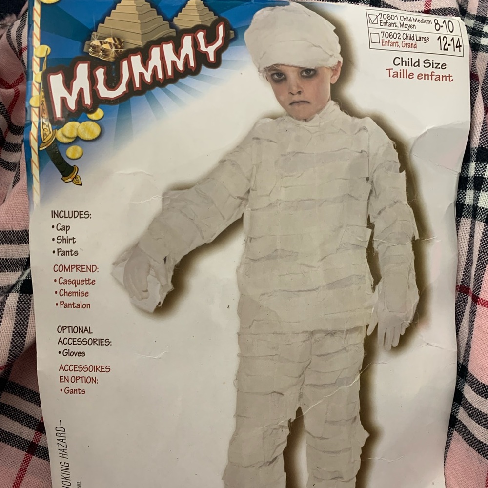 child mummy costume